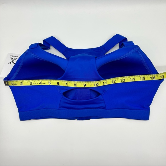 Xersion Women's Blue High Support Sports Bra Size M L XL XXL - Picture 13 of 15